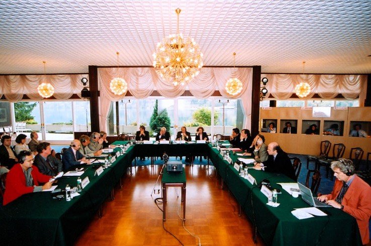 Réunion fondatrice du Collegium en 2002, Slovénie